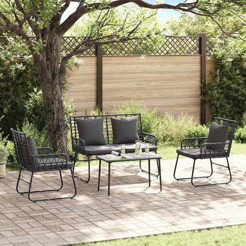 Rattan polyrattan lounge - polyrattan,