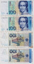 100 DM Deutsche Mark Banknote