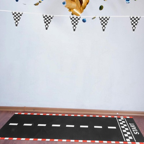 Racetrack floor runner - racetrack,