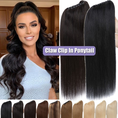 100 echthaar zopf ponytail - echthaar,