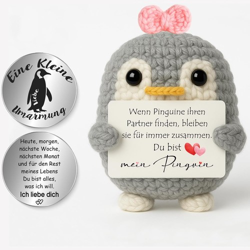 Pinguin dekofigur mit - pinguin,