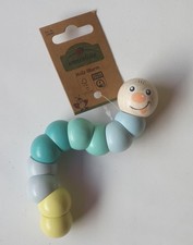 Holz-Wurm - Motorik-Spielzeug