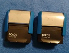 2 Stück Stempel "Colop Printer C20", 4 Zeilen