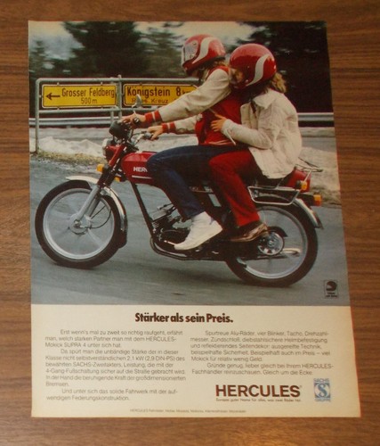 Seltene werbung hercules - seltene,