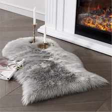 Eleganter Faux Lammfell