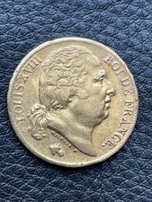 Goldmünze  Louis XVIII, Roi