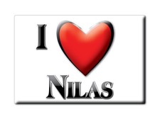 Nilas kühlschrankmagnet name - nilas,
