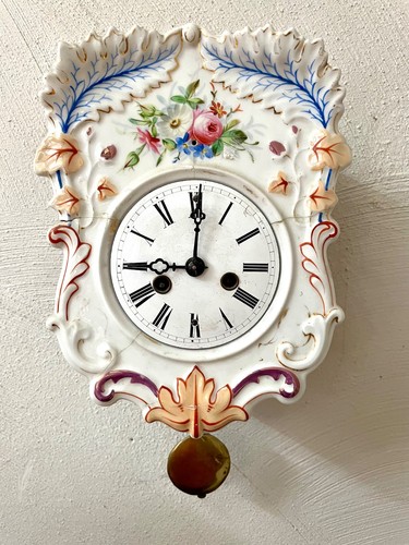 Porzellan schilduhr 1890 - schilduhr,