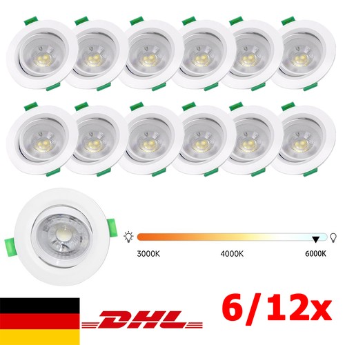 12x led einbaustrahler - 6/12x,