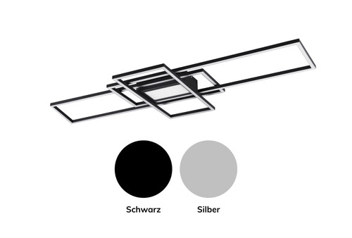 Große led deckenlampe irvine - große,