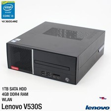 IBM LENOVO V530S i3 8100 MINI COMPUTER PC RS-232 WINDOWS 10 WLAN 1TB HAA 4GB RAM