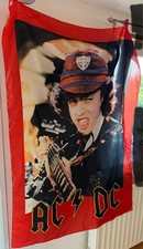Fahne Flagge ACDC AC/DC Angus Young 90er Jahre Ca.90 x 150