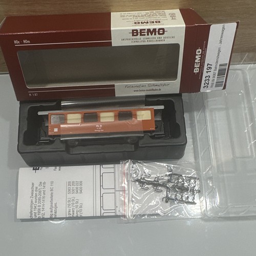 Bemo personenwagen rhb 9087 - bemo,