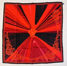 VERSACE Seidentuch rot - neu &