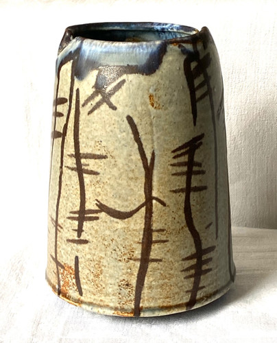 Formschöne studiokeramik vase - formschöne,