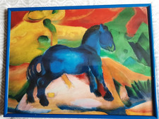 Druck von Franz Marc - Blaue Reiter