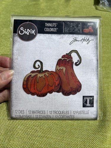 Tim holtz pumpkin duo - pumpkin,
