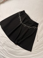 Schwarzer Minirock A- Line