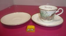 Villeroy & Boch Heinrich Tasse  - Kaffeetasse  +  2Untere   Sammeltasse February