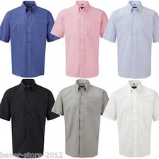 Herren hemd kurzarm oxford - hemd,