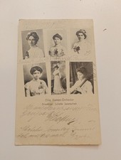 Original Postkarte Stuttgart Damen Orchester Reichshof