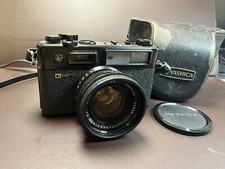 Yashica Electro 35 GT - Entfernungsmesserkamera schwarz mit 45mm f/1.7 Objektiv