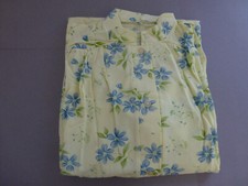 Damen Nachtkleid  Charmeuse Langarm  Gr. 50 DDR Vintage