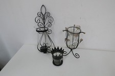 Windlicht  -  Wandhalter -