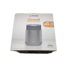 Pure DiscovR Smart Home Wireless-Lautsprecher mit Alexa-Sprachsteuerung (360-Gra