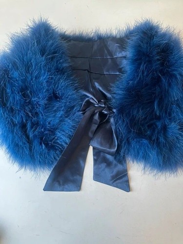 Neu feder halstuch bolero - neu,