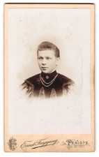 Fotografie Ernst Freygang, Penig, Brückenstr., Porträt einer jungen Frau 