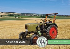 Fendt Oldtimer Kalender 2026 - Wandkalender Din A3 - Bauernkalender - Dieselross