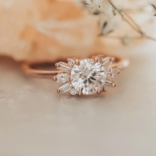Exklusiver diamantring kt - exklusiver,