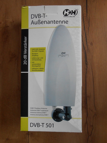Dvb außenantenne mit - dvb-t-,