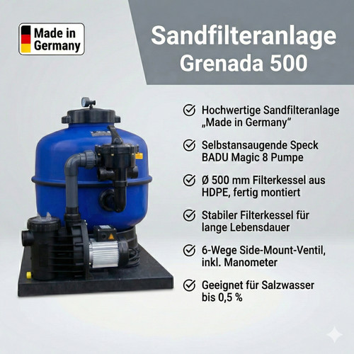 Sandfilteranlage grenada - grenada, Ø