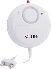 X4-LIFE Wassermelder Wasseralarm Wassersensor 120 dB Schutz vor Wasserschäden