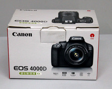 Canon EOS 4000D Kit 18-55mm III Digitale Spiegelreflexkamera EF-S 18-55 mm NEU