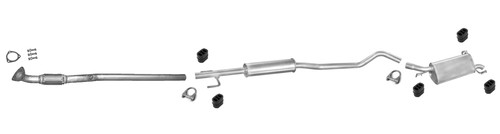 Auspuff für opel corsa - auspuff,