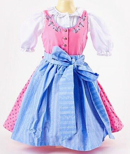 3tlg trachtenkleid 105 cm - 3tlg,