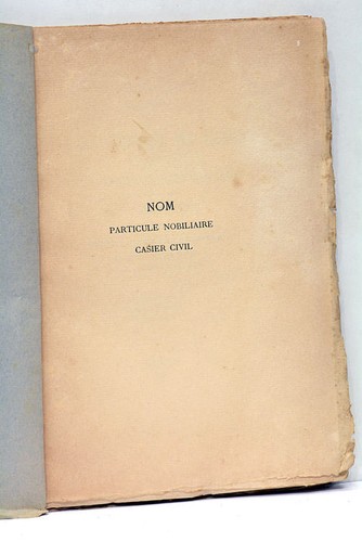 Altes buch neyremand - altes,