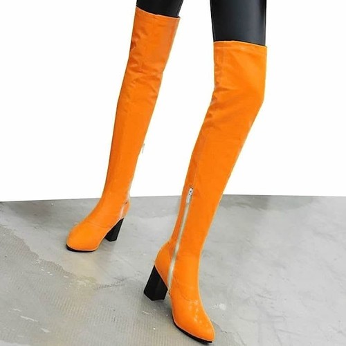 Eur lack overknee stiefel - lack,