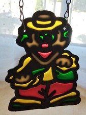 Fensterbild Bild Clown 15 x 11 cm