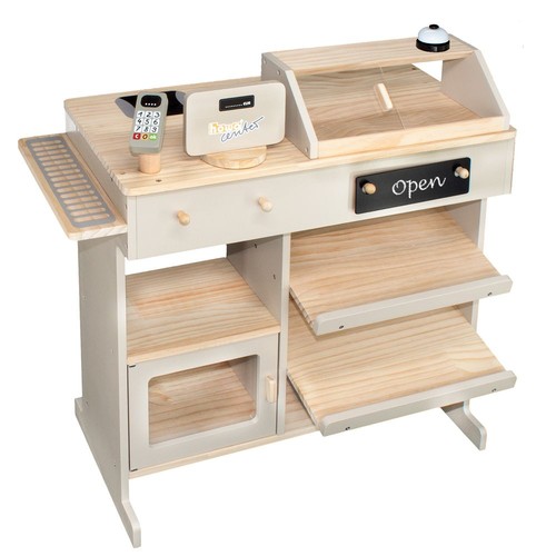 Howa kaufladen aus holz natur - aus,