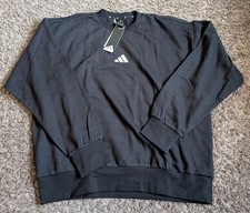 NWT Adidas Black Cotton Blend