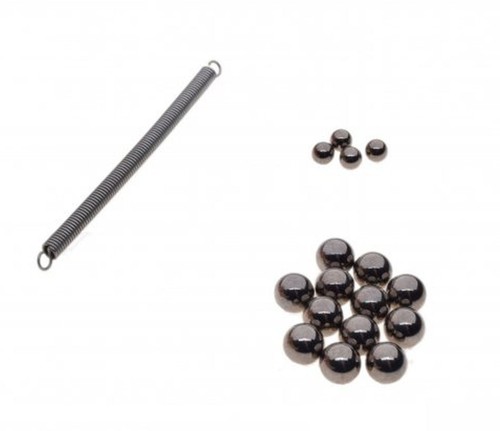 Set kugelsatz feder - +, (4-gang)