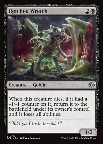 Mtg retched wretch - *mtg:,