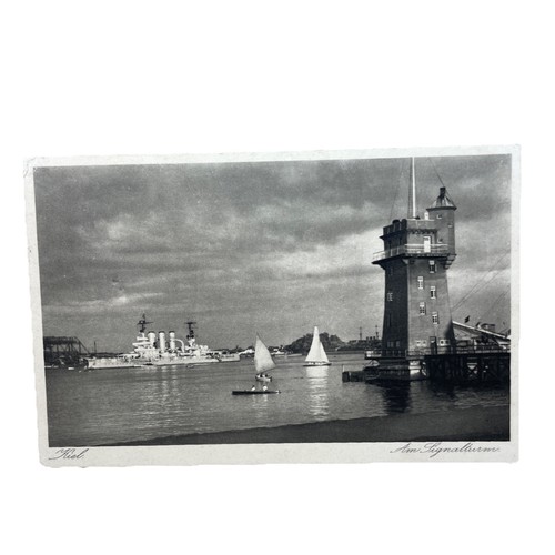 Postkarte kiel schiff - ak,