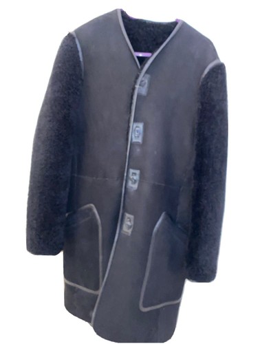 Rag bone lammfellmantel - bone,