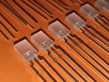 20x LED rechteckig rot/gelb