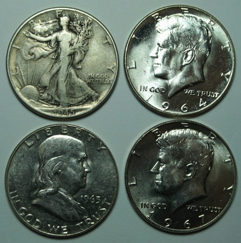 Usa silber half - usa, dollar